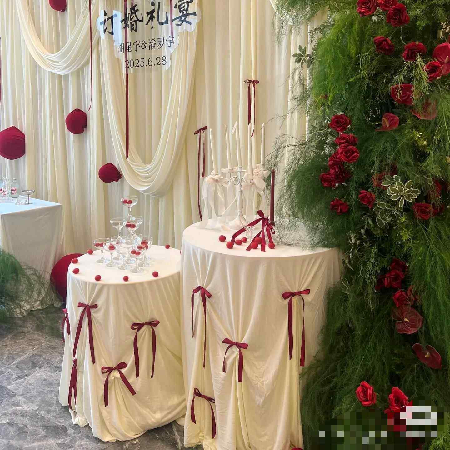 订婚韩式生日背景纱幔奶油风宝宝周岁礼牛奶丝婚庆背景布装饰吊顶,淘宝优惠券,粉丝福利购,淘宝优惠卷