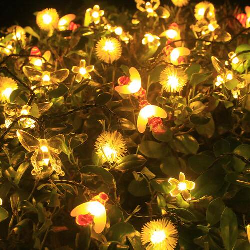 太阳能星星灯led小彩灯闪灯户外家用装饰庭院阳台花园防水满天星 - 图2