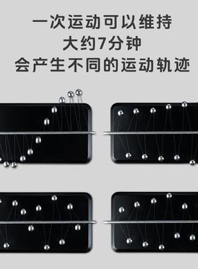 牛顿摆球物理科学单摆波工位稳定情绪解压桌面高档家居办公室摆件