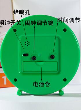 老人大字钟 钟桌面摆放时钟表盘清晰床头