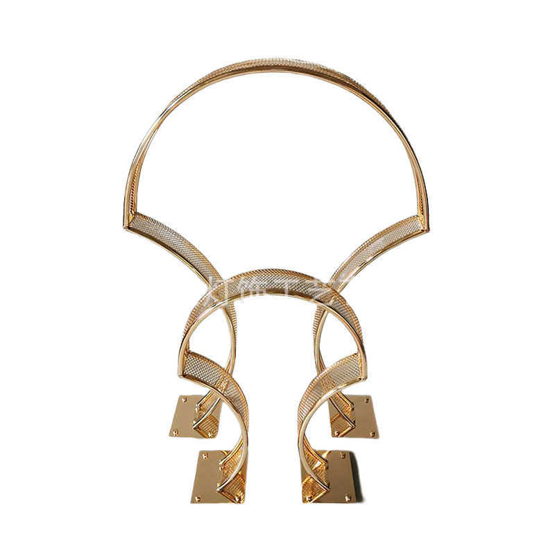 严选网格拱月金属花架婚礼堂主桌花器T台路引签到处背景插花道具,淘宝优惠券,粉丝福利购,淘宝优惠卷