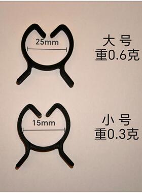 吊秧夹绑蔓夹园艺夹圈蝴蝶扣植物夹捆绑扎带藤蔓固定夹固定器