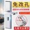 Illy atomic room door lock adjustable indoor room door stainless steel lock universal household solid wood door handle lock