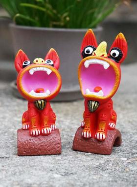 5ZW瓦喵喵大理瓦猫家居装饰桌面纯手工送礼车载摆件云南旅游