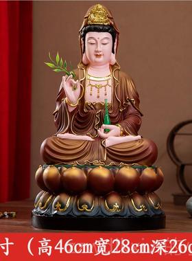 新款妙弘观佛像家用音佛像如来佛祖阿弥陀圣佛娑婆三地王佛像弥藏