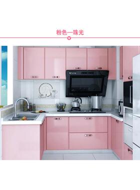 厨房壁防水防油自粘书桌子整体橱壁纸装饰柜冰箱膜俱家翻新烤纸QL