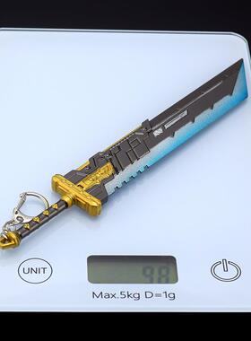 APEX游戏周边＆APEX联动毁灭剑R5破坏剑全金属工艺品摆件