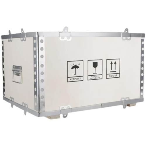 东莞厂家胶合板包装免折叠钢带木箱卡扣物流设备夹板箱熏蒸木箱 - 图3