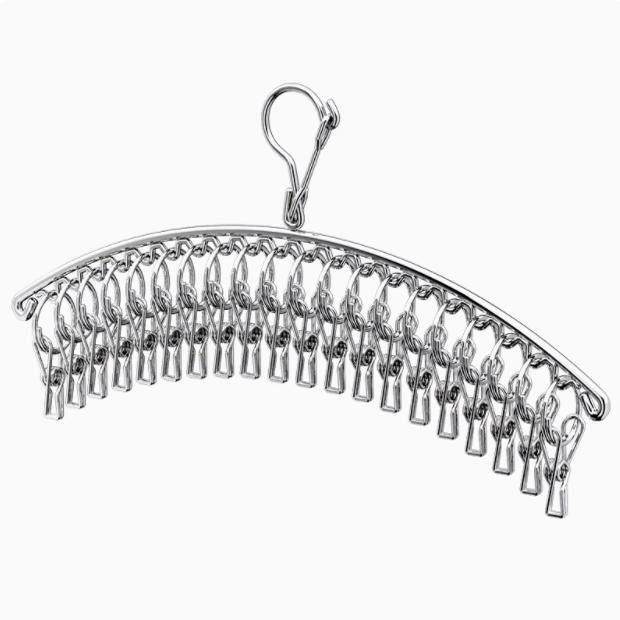 多夹子晾衣架家用不锈钢晒晾袜架多功能内衣宿舍神器挂钩袜架阳台,淘宝优惠券,粉丝福利购,淘宝优惠卷