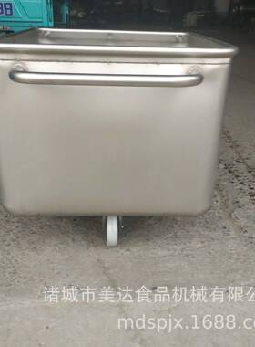 加厚304不锈钢料车食品用馅料调料周转料车肉制品腌制料车现货