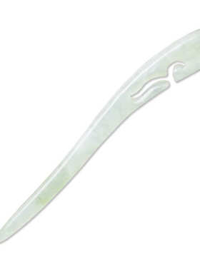 发 流线型工厂风玉玉石镂空宏兴发簪古典钗 雕刻 岫 批发