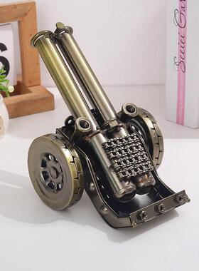 2024新款金属大炮模型 创意礼品景区工艺品 办公室桌面摆件D21