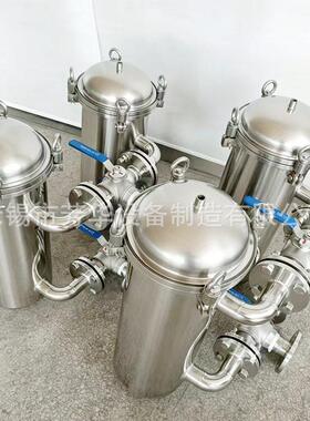双联过滤器 并联袋式串联过滤器 水处理设备工业过滤器