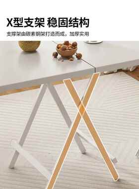 A9L小户型折叠桌餐桌家用长方形简易吃饭桌子户外摆摊地摊可便携