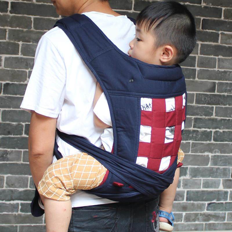 婴儿宝宝前抱后背式简易刺绣老式传统大孩背带背巾背袋抱娃神器,淘宝优惠券,粉丝福利购,淘宝优惠卷