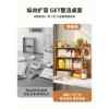 Shelf desktop simple multi-layer hole board office work station storage and organization 2025 new style medieval style bookshelf