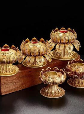 欧斯特铜手摇转轮室内家用手摇转筒桌面转动金桶底座摆件