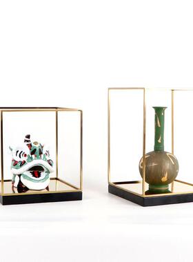 中式铁房艺置物MC-TY-59新架摆件新中式软装饰品摆件样板室玄关摆