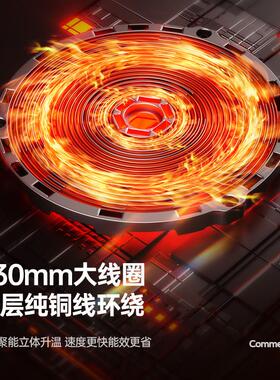 15KW平面商用电磁炉饭店高功率吊熬汤炉 大型商用电磁汤灶欢度品