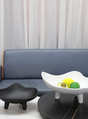 欧式轻奢复果盘树托摆件古脂客厅0851盘餐厅茶几玄关样板房家居装