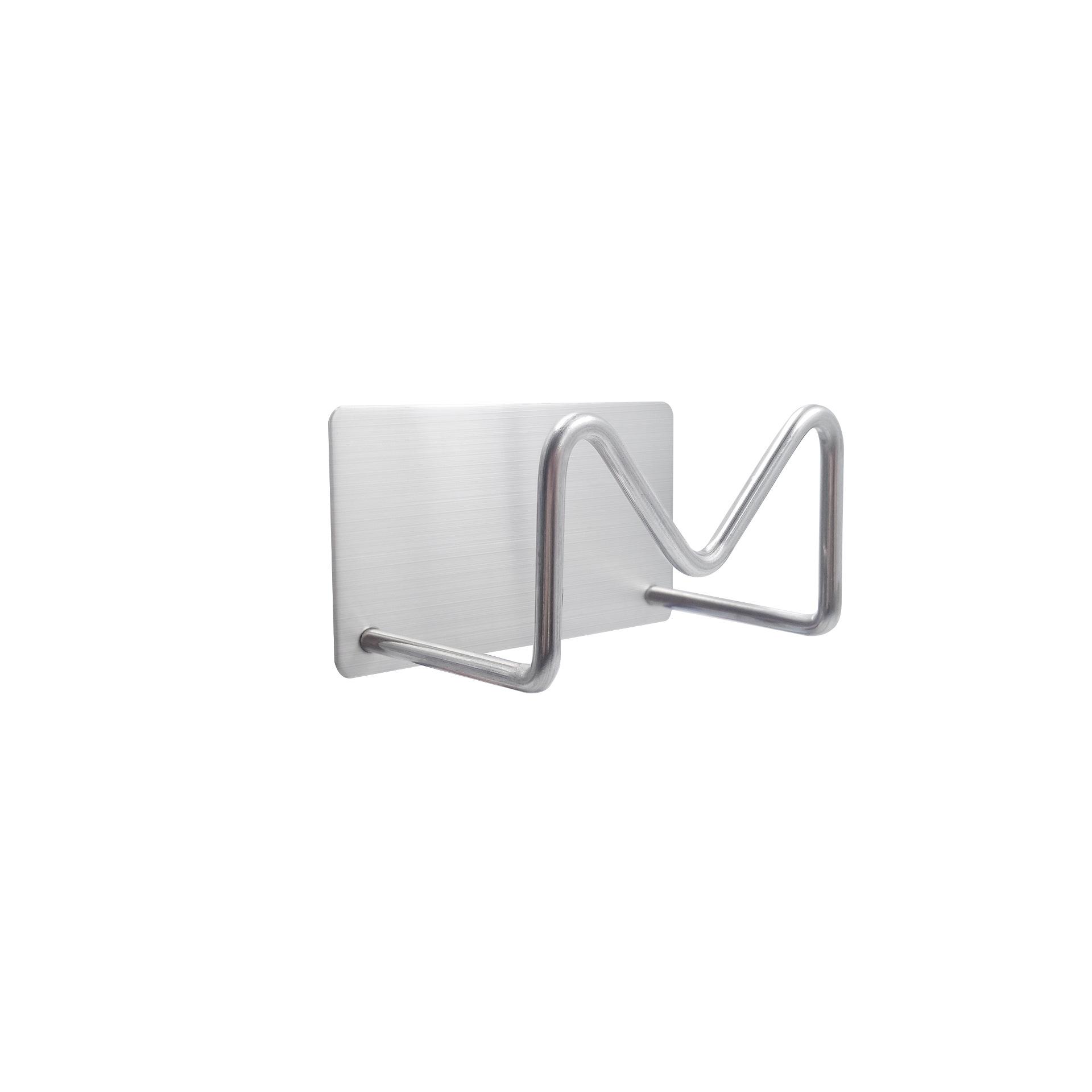 304不锈钢下水盖水槽盖子置物架免打孔洗碗百洁布海绵粘胶收纳架 - 图1