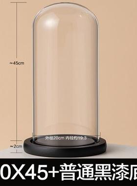 玻璃罩工艺品防尘罩永生装饰摆件