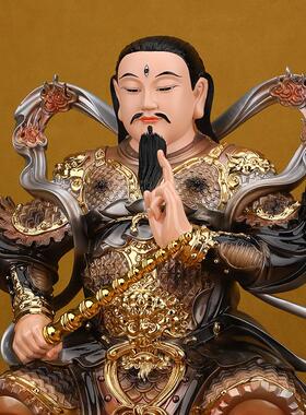 九天应元雷声普化天尊神像雷神雷祖佛像树脂家用供奉像体真身摆件