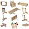 Solid wood hole board accessories storage rack custom hook matchstick round hole wooden stick laminate partition wooden
