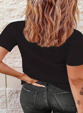 women s black cotton graphic tee with skeleton weightlifting