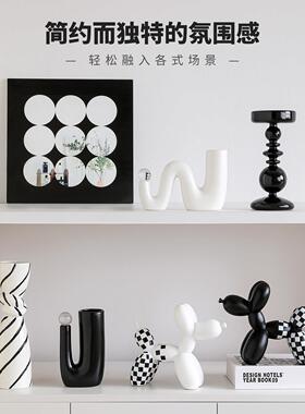 意式极简摆高感20250709小级众电视柜壁件龛客厅玄关软装饰品轻档