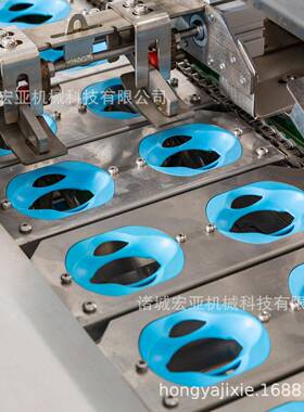 新品热销全自动敲蛋机不锈钢双排敲蛋机蛋糕房食品工厂的打蛋机