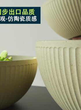 睡莲盆缸碗莲专用盆养荷花铜钱草的水培器皿无孔花盆莲花水缸塑料