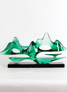 XP-1945现代简约新中软装样板房办公室酒店装品饰玄关客厅式假高