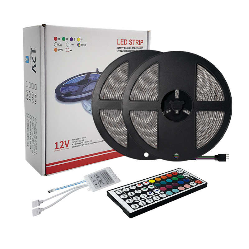 led灯带套装12vRGB5050滴胶防水跑马软灯带渐变七彩灯条长寿命 - 图3