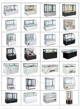 匠思转角蛋糕柜弧形冷藏展示柜商用西点甜品柜水果冷藏保鲜柜