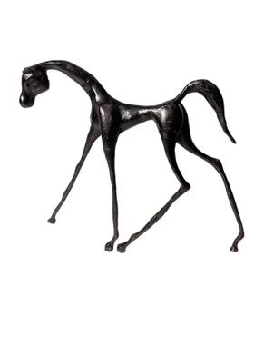 欧式简2352约几何镂楼空马意境骏摆样板房售处件软装饰品摆设几何