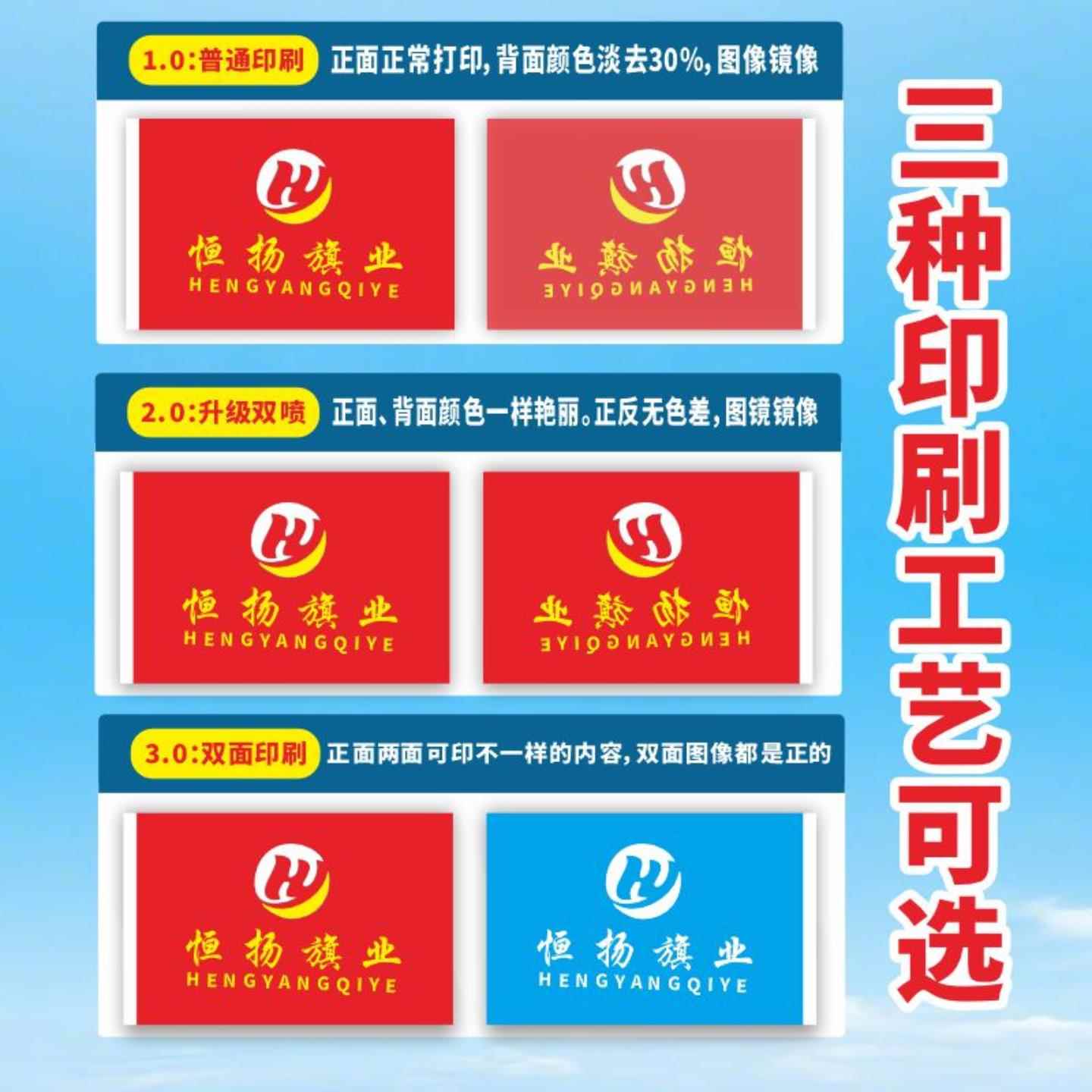 旗帜定做班旗彩旗红旗运动会队旗户外导游旗公司团建Logo旗子定制 - 图2