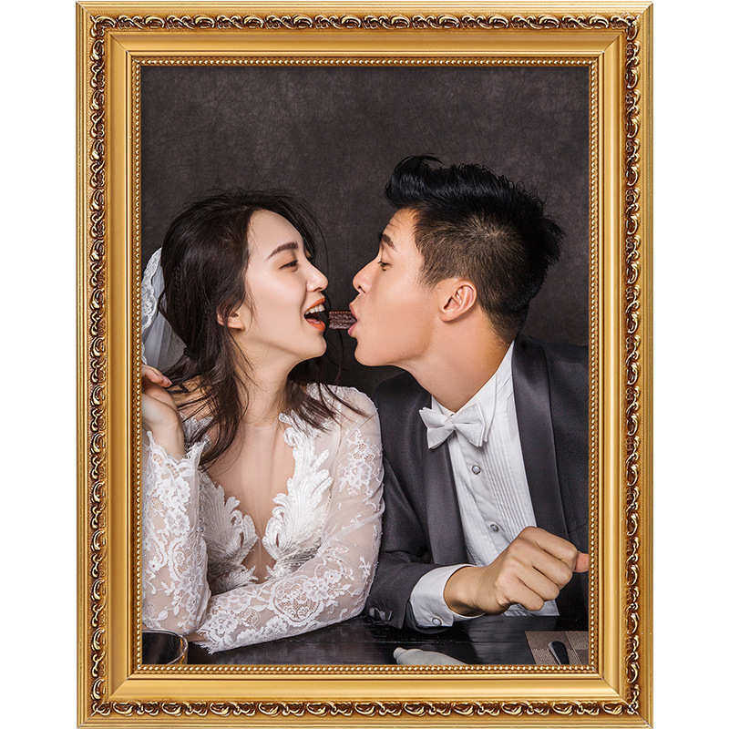 实木画框外框装裱挂墙创意大尺寸照片16 20 24 36寸欧式复古相框,淘宝优惠券,粉丝福利购,淘宝优惠卷