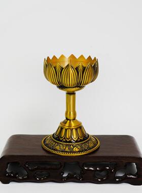 黄铜烛台一对家居佛堂供奉烛台结婚用龙凤呈祥烛台有求必应烛台