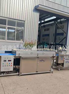 蛋卷克巧力涂层冷机却设备自动控温顺业加热巧克力涂层工业制电冷
