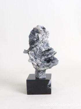 新太湖石抽象创式意关玄PZ1180装饰品样板间客厅茶室博中古架工术