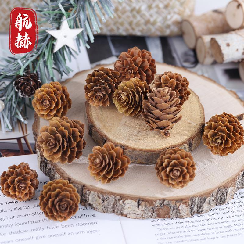 松果扩香木家用卧室扩香器风油精花露水无火香薰桌面摆件车载精油 - 图1