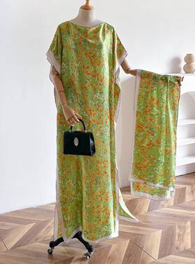Women'S Floral Print Long Kimono, Casual Soft Comfortable