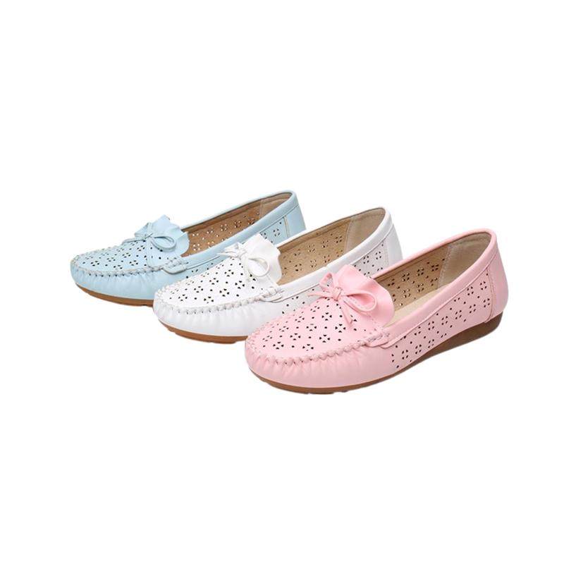 新款夏季凉鞋平底洞洞豆豆皮鞋镂空浅口女鞋软底防滑妈妈鞋孕妇鞋,淘宝优惠券,粉丝福利购,淘宝优惠卷