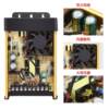 New direct selling rainproof switching power supply 12V400W dustproof outdoor LED light box security monitoring high power pure copper