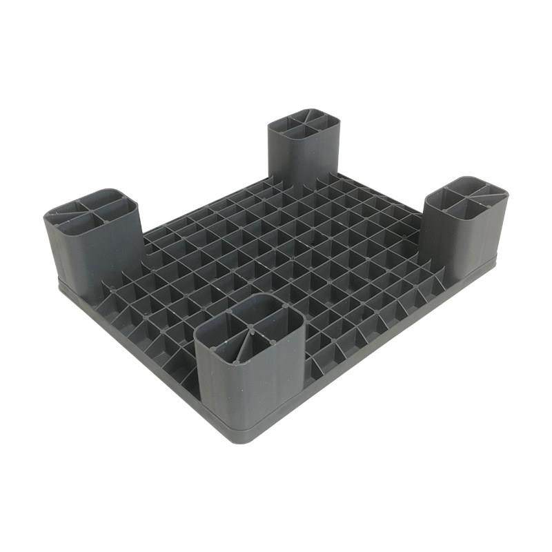 塑料托盘叉车超市平板地堆防潮垫板卡板栈板仓库地垫地台板黑灰红,淘宝优惠券,粉丝福利购,淘宝优惠卷