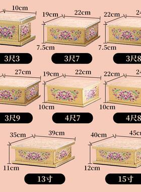 加高佛像底座托合金方形摆件座观音财神垫高增高佛前供奉莲花座