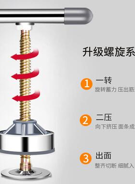 手动压面机饸络面条机家用小型 河捞机手拧莜面栲栳栳手摇 饸饹机