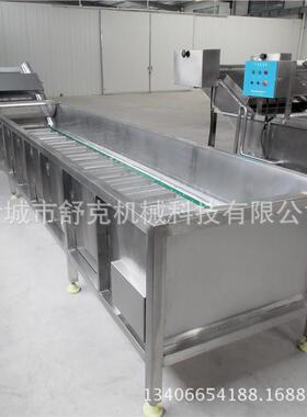 舒克软包装破袋浮选设备 酱菜榨菜清洗流水线设备水浴式消杀设备