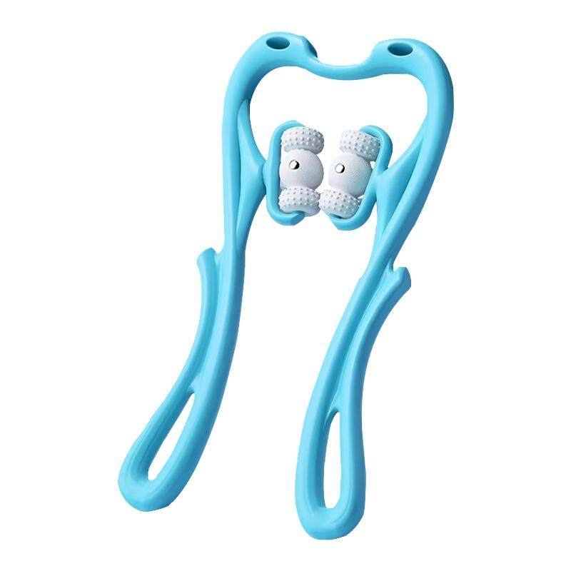 颈椎按摩器脖子肩颈按摩神器手动颈背腰部多功能揉捏夹疏通仪c,淘宝优惠券,粉丝福利购,淘宝优惠卷